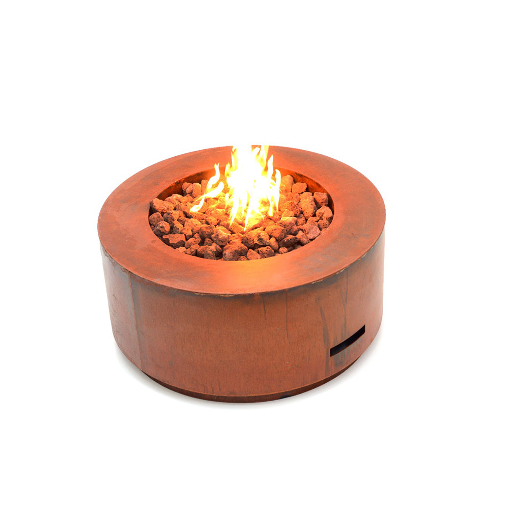 Fire Pit com Base Aço Corten Coliseum 